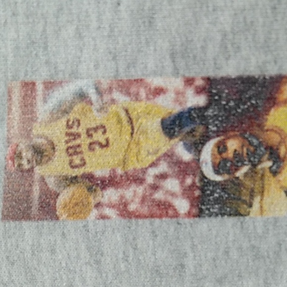 SALE! RARE! Lebron James Jerzees Vintage Hoodie Sz.M Unisex (X-58 CRATE) - Picture 3 of 16